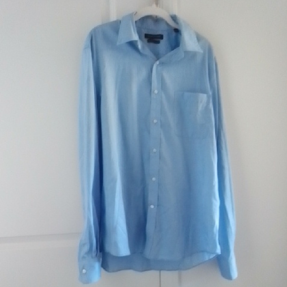 Men's Blue Dress Shirt